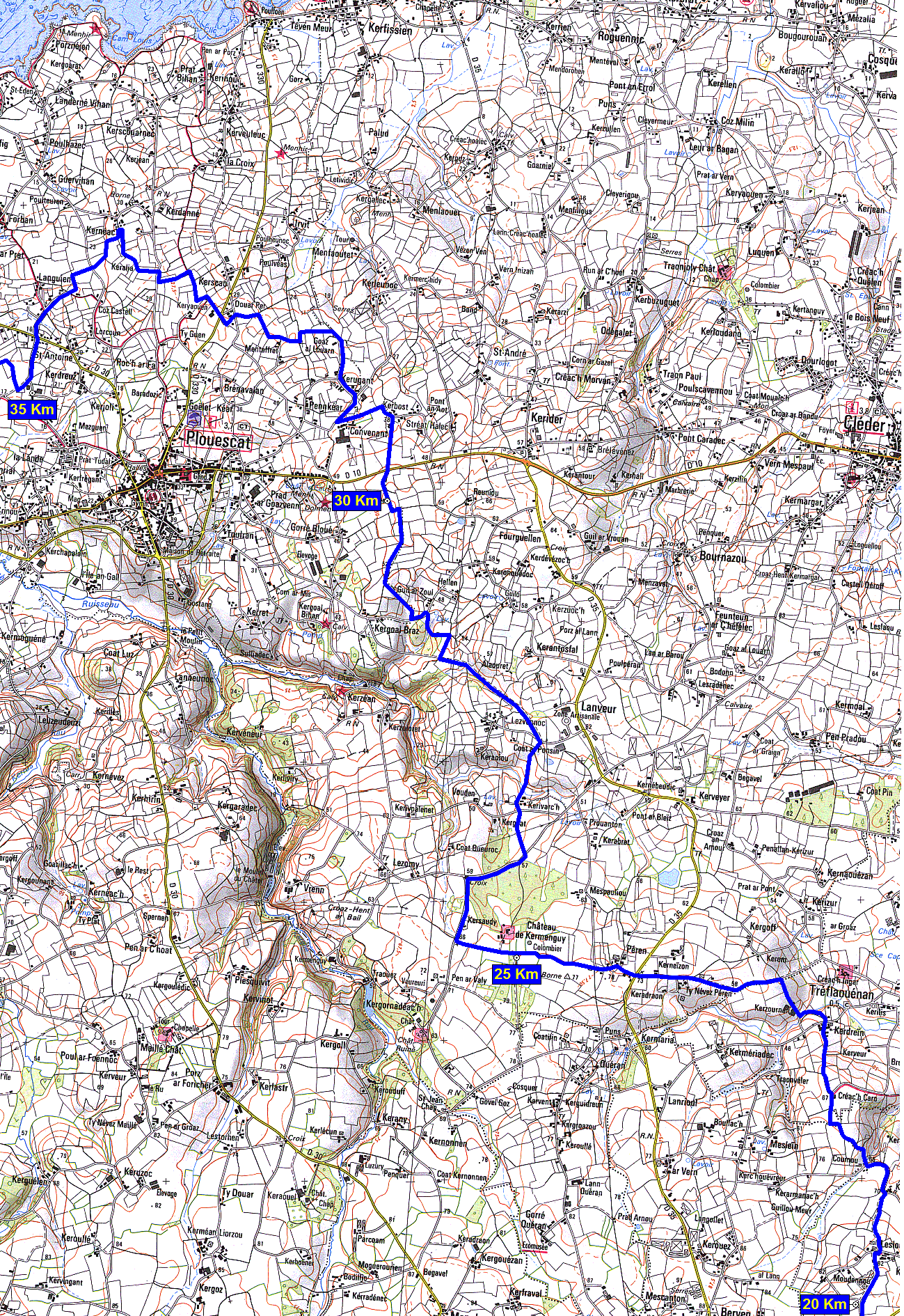 2009 - Tronçon 2/7 (milieu de la boucle 1)